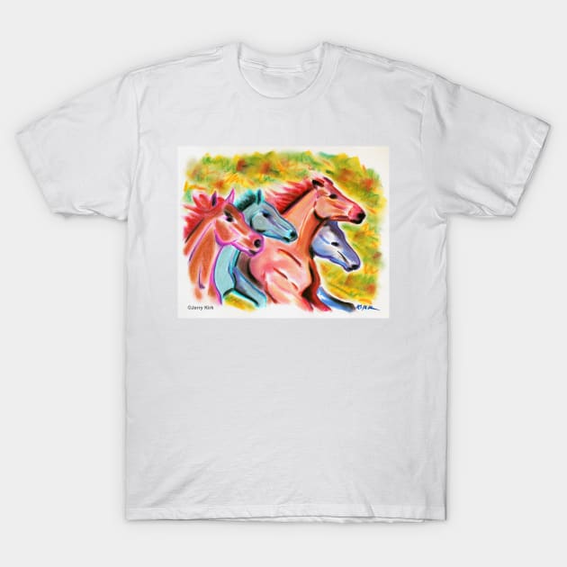 'Bring on the Dancing Horses' T-Shirt by jerrykirk